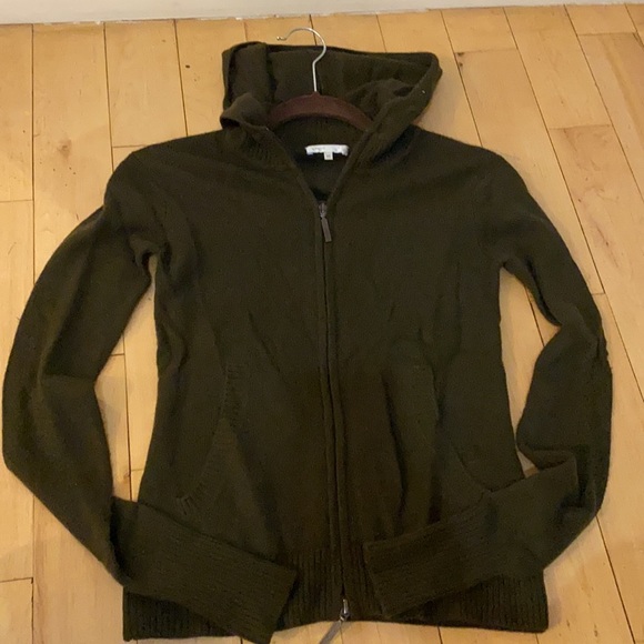 Vince Cashmere Cardigan Hoodie Sz XS - Picture 13 of 16